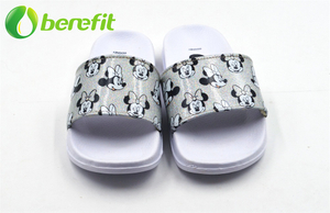 Slippers for Kids And Indoor Slippers with PU Upper with Mickey Design