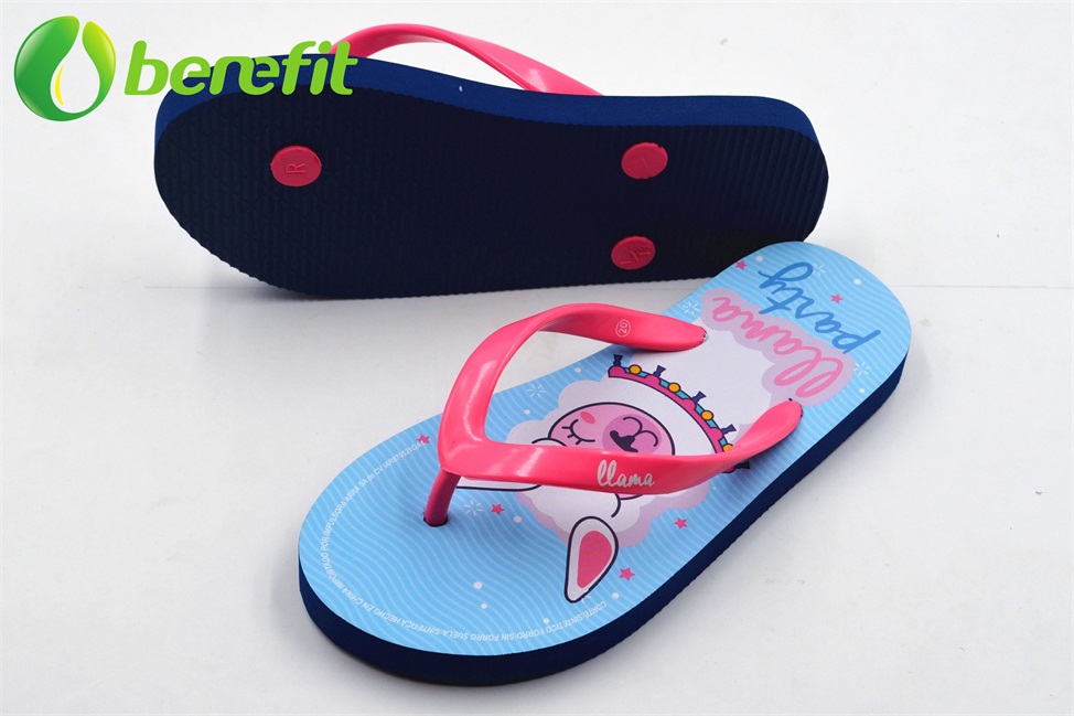  Pink Children PE Flip Flop Slipper 