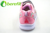 Kids Shoes Girls Style with Princess Design The Pink PU Upper with Size 24-29#