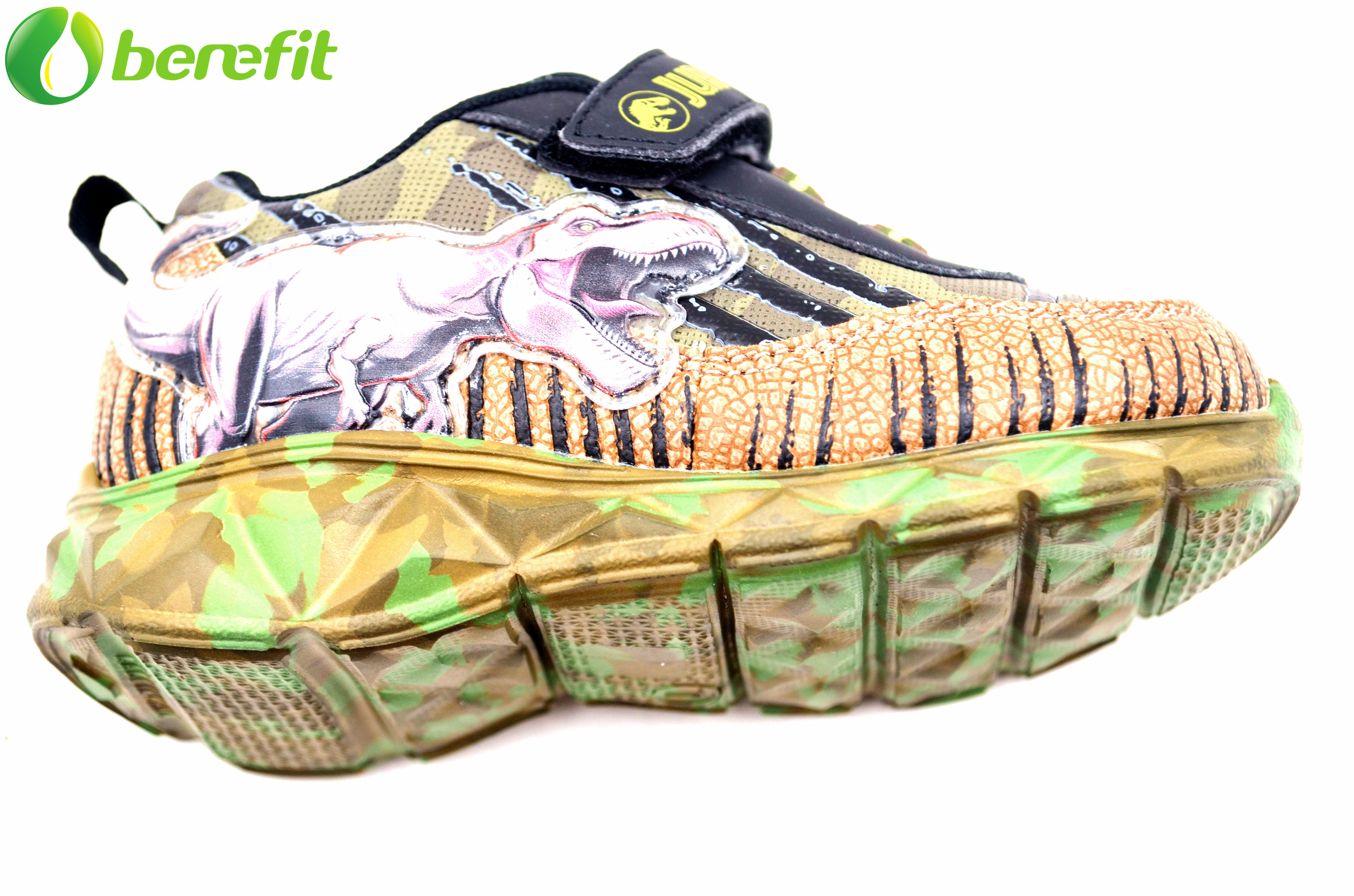 Favorite Characters Jurassic World Lighted Kids Athletic Sneakers 