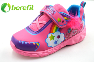 Pink Toddler Girl Shoes with Lights 